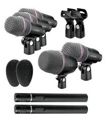DMS-7P Такстар Инструментальные микрофоны ,набор микрофонов для барабанов